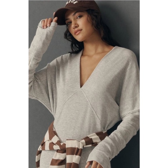 Anthropologie Gray Maxi Dress - Picture 3 of 8